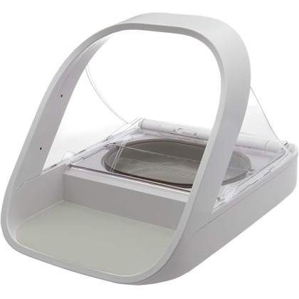 Sure Petcare -SureFlap - - Microchip Pet Feeder - Selective-Automatic Pet Feeder Makes Meal Times Stress-Free, Suitable for Both Wet and Dry Food - MPF001