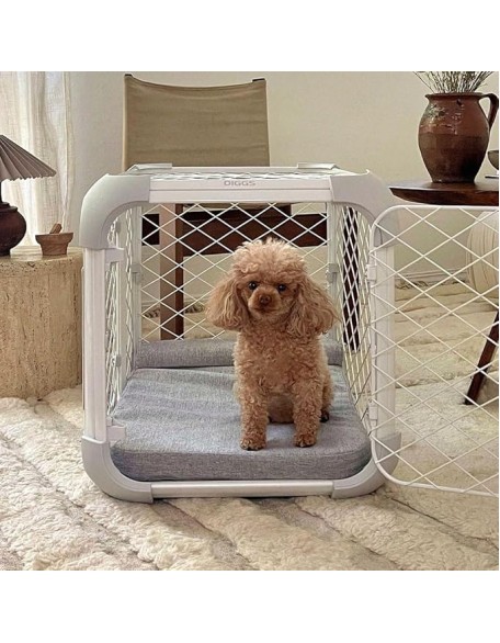 Bolstr Memory Foam Dog Bed with Headrest - Ideally Sized Evolv Dog Crate Pad - Premium Orthopedic Pet Bed for Crate or Home - X-Large