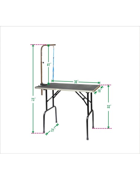 30-Inch Dog Grooming Table