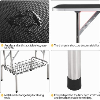 Dog Pet Grooming Table Professional Adjustable Heavy Duty