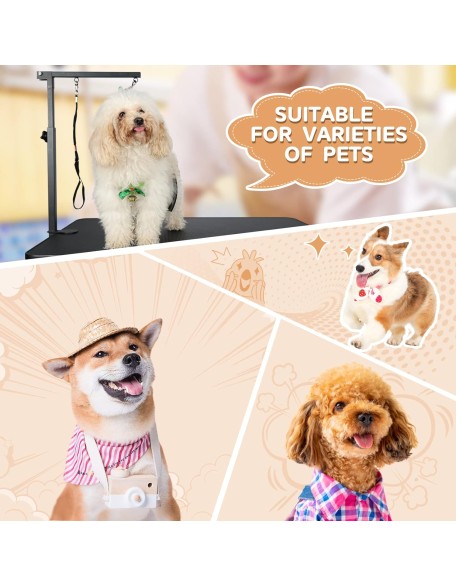 Breeze Touch Dog Grooming Arm, Pet Grooming Table Arm