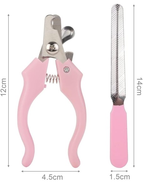 Pet Nail Clippers Set Cats Dog Toe Trimmer Stainless Steel Grooming Scissors Animals Supplies Scissors