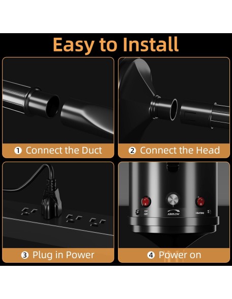 Dog Hair Dryer, 3.8HP / 2800W Pet Hair Dryer Dog Blow Dryer