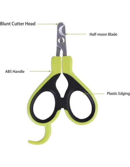 Pet Nail Claw Cutter Stainless Steel Grooming Scissors Cats Nails Clipper Trimmer